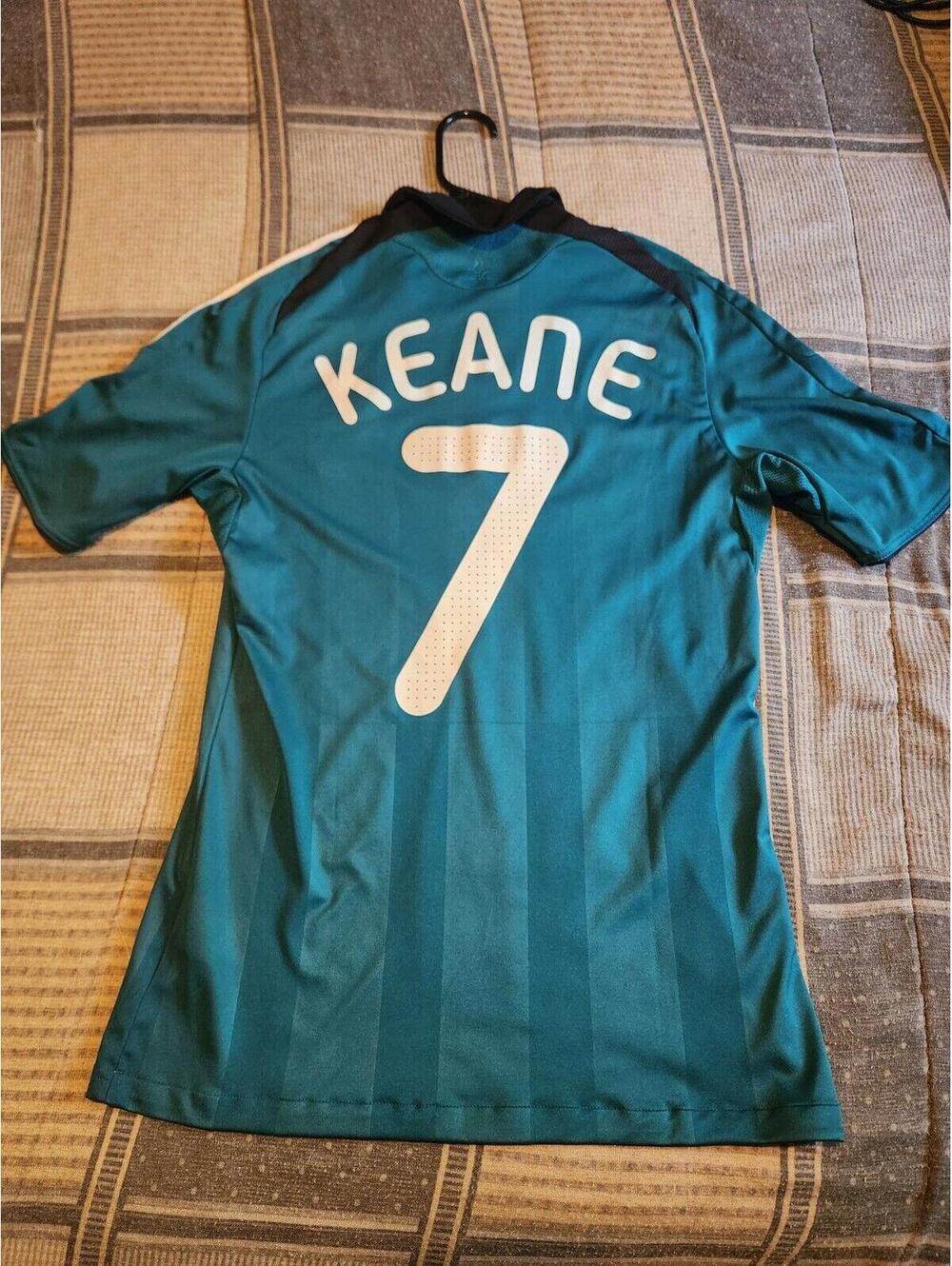 Liverpool FC 2008/2009 Keane Third Soccer Jersey Size S
